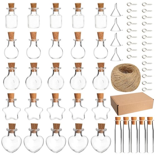 Mini glasflaschen stück - mini,
