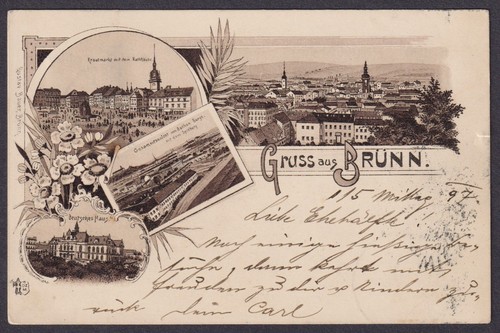 Gruss aus brünn deutsches - gruss,