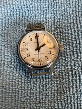 Damenuhr Armbanduhr Ancre 21 Automatik Edelstahl Silber