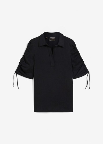 Neu poloshirt mit seidenanteil - neu,
