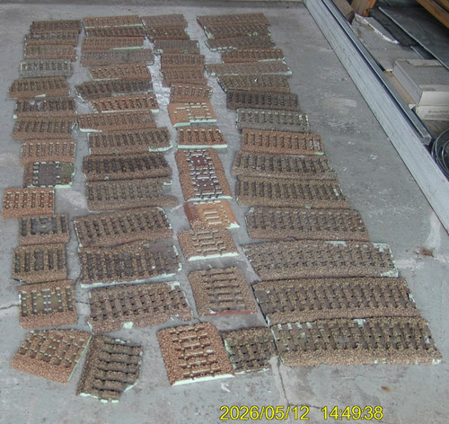 Schaumstoffgleisbettung spur - schaumstoffgleisbettung,