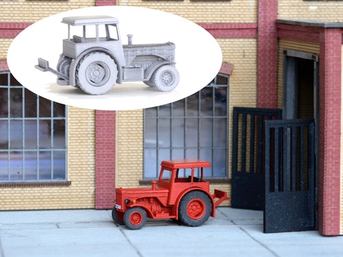 S00052 traktor hanomag - -,