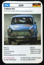 TRABANT 601 RALLY CAR TOP