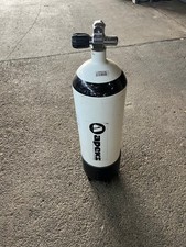 Apeks Aqualung Tauchflasche 12 Liter Mono Ventil Lang + Standfuß