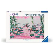PUZZLE PINK WATER LILIES VON