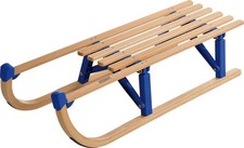 VT-Sport Davos 100 Schlitten beige Holz Klappschlitten Holzschlitten Berge - Neu