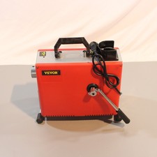 VEVOR Rohrreinigungsmaschine 250 W, Rohrreiniger 400 U/min, elektrischer Rohrrei