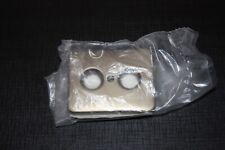 Busch & Jäger alpha nea Radio / SAT / TV Abdeckung (2-Loch) NEU in bronze