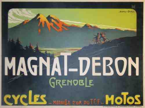Blechschild magnat debon - blechschild,