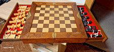 Schachspiel alt aus - holz, mit
