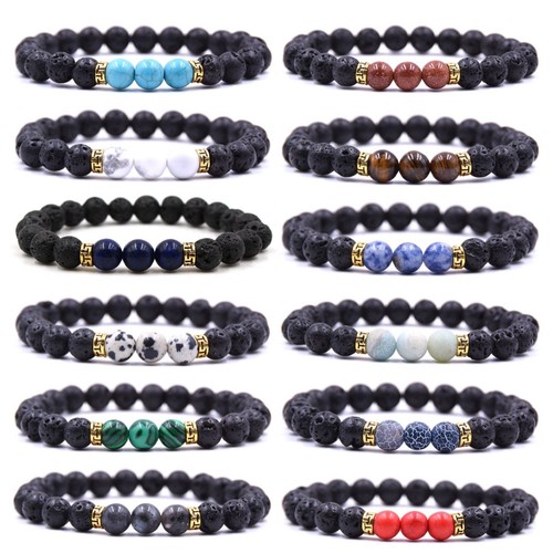 Armband perlen naturstein - perlen,
