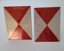 2 DB Zugschlußscheiben