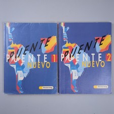Puente Nuevo Schulbuch Spanisch 2x Buch Konvolut 1 2