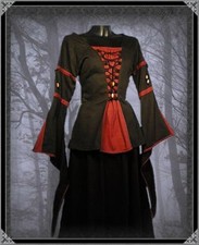 Vampire - Gothic Bluse Akasha