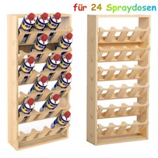 Spraydosen Halter 24-fach Holz