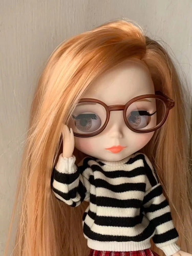 Blythe puppe orange haare - blythe,