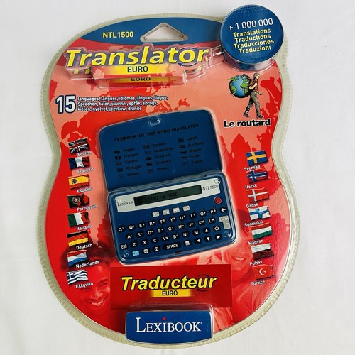 Lexibook euro translator - lexibook,