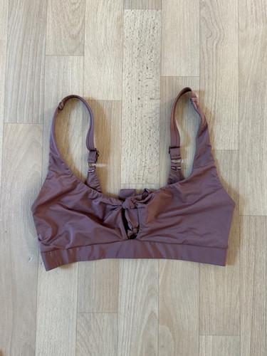 Bikini oberteil braun l - oberteil,