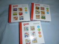 kleine Memory-Spiele, Holz, 16