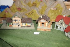 Faller    B-105  H0  Bahnhof Talheim und Fachwerk Nebengebäude OL 35 Konvolut