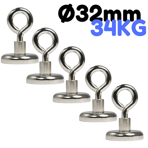 Neodym magnet ösen haken - neodym,