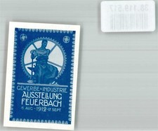 38119517 - 7000 Feuerbach Ausstellung Gewerbe und Industrie 1912 Vignette