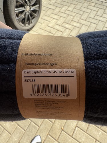 Bandagierunterlagen,grau,Marke
