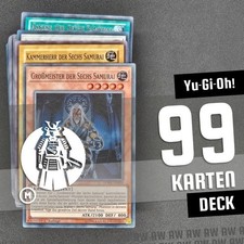 Yugioh! - Sechs Samurai Deck - 99 Karten - Spielbereit - Deutsch! 🇯🇵🔽