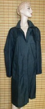 BLAUER REGENMANTEL - RAINCOAT - NYLON - VINTAGE - HIRVELL - GR. 48