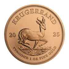 Südafrika Krügerrand 2025 1 Oz Gold ST / BU Anlagemünze