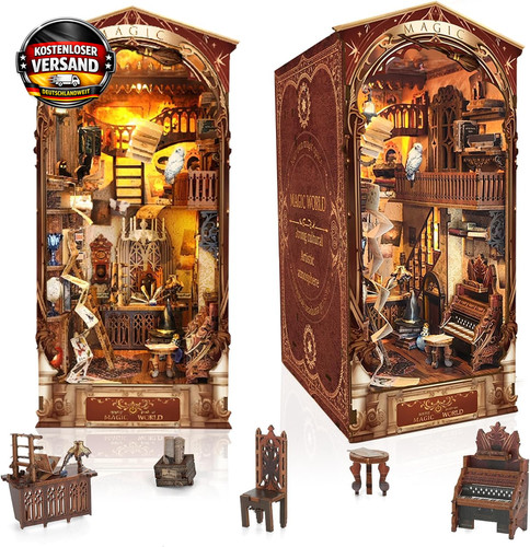 Miniatur puppenhaus set - puppenhaus, mit