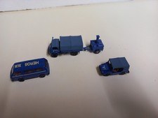 Roco Unimog mit Feldküche, VW Bus, Kübel der THW H0/1:87