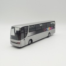 Herpa 143516 1:87 Setra S315HDH Reisebus Silber Bunt Neutral *OVP*
