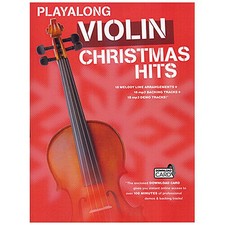 Playalong Violin - Christmas hits • mit Downloadkarte • Playalong