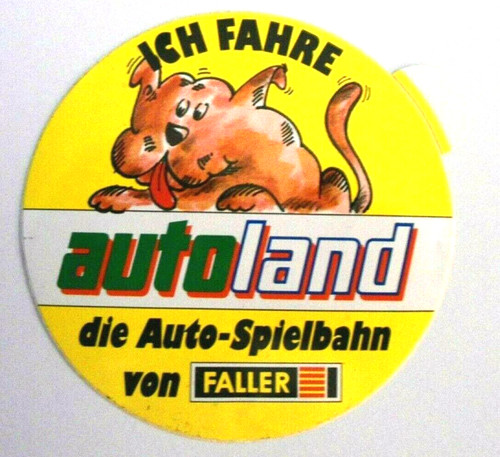 Werbe aufkleber faller ich - werbe-aufkleber,