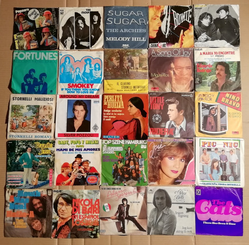 Singles rock pop - -,