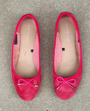 TOMMY HILFIGER ** Damen Ballerina ** Farbe: rosa / pink ** Größe: 40 ** wie Neu
