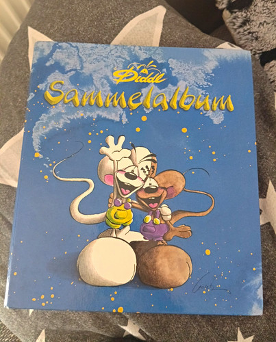 Diddl sammelalbum blau ordner - sammelalbum,