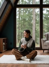 Merino Weste 100% Merinowolle