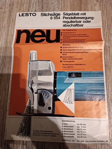 Prospekt lesto stichsäge - prospekt,