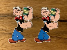2x POPEYE Aufkleber Body