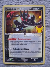 Pokemon Karten Quajutsu Goldstar Celebrations SWSH144 Promo Deutsch Near Mint- M