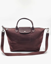 LONGCHAMP LE PLIAGE NEO TOP HANDLE - MEDIUM - CHOCOLATE