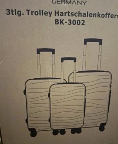 3tlg hartschalen kofferset - 3tlg., hartschalen-kofferset