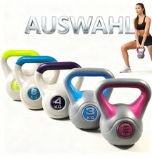 KETTLEBELL Kugelhantel Schwunghantel Kunststoff Kugelgewicht Hantel Gewicht kg