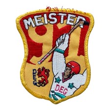 Vintage Aufnäher Meister 91
