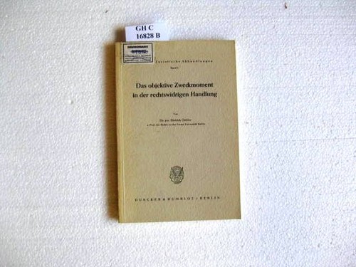 Das objektive zweckmoment - das,