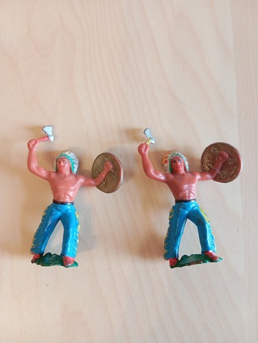 Indianer figuren konvolut - indianer, ddr