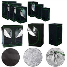 Gewächshaus Growbox Pflanzenzelt Zuchtzelt Indoor Growroom Zuchtschrank Darkroom