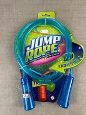 Jump Rope eith Light, Spingseil mit Licht, blau